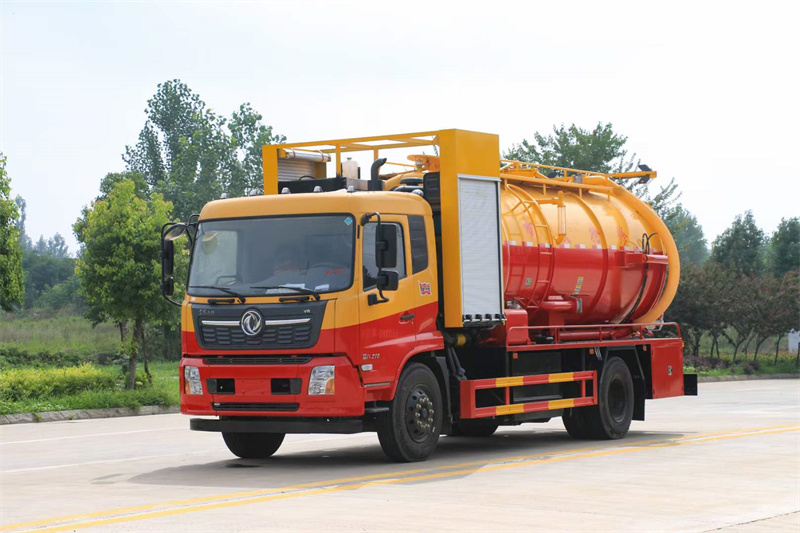 市?搶政?修，救險排澇利器東風天錦清洗吸污車，市面上最暢?的銷?車型