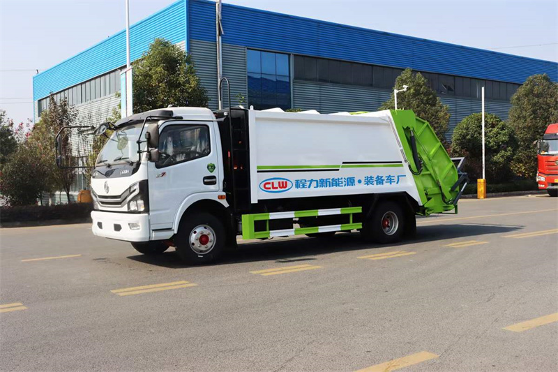 東風(fēng)多利卡8方壓縮式垃圾車(chē)