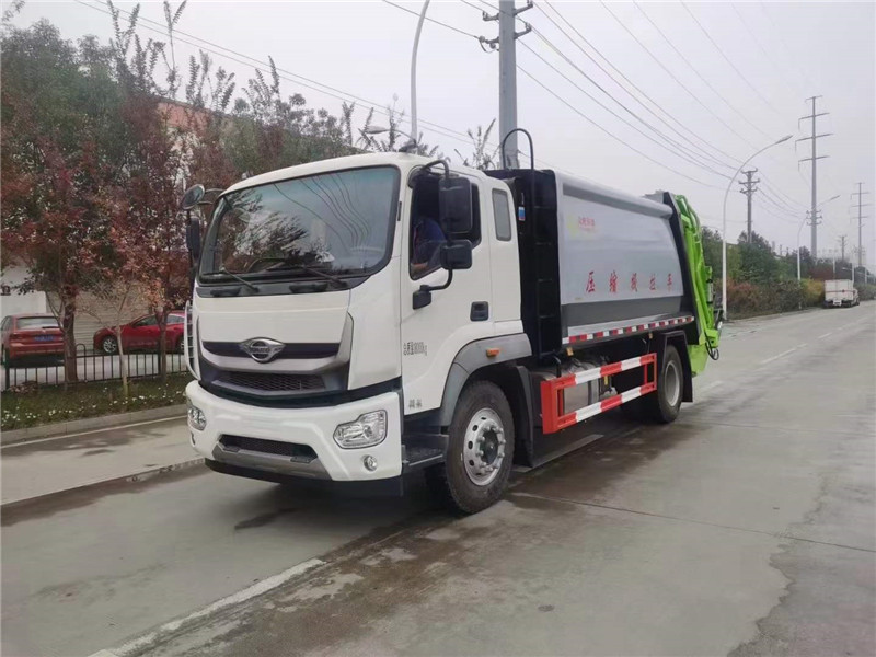 福田領(lǐng)航14方壓縮垃圾車(chē)