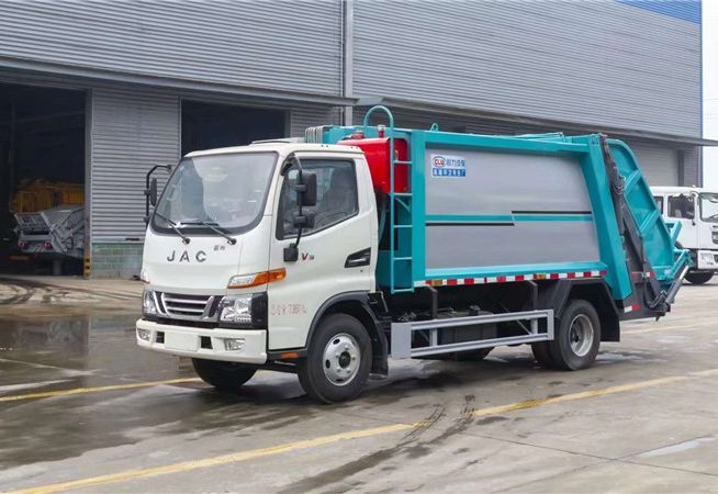 江淮駿鈴6方壓縮垃圾車(chē)