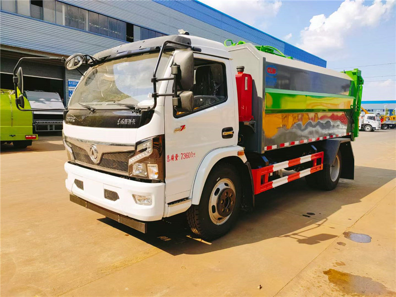 東風(fēng)11方側(cè)裝壓縮垃圾車(chē)