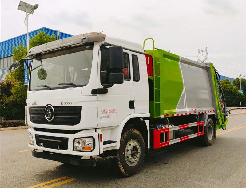 新款陜汽14立方壓縮垃圾車(chē)