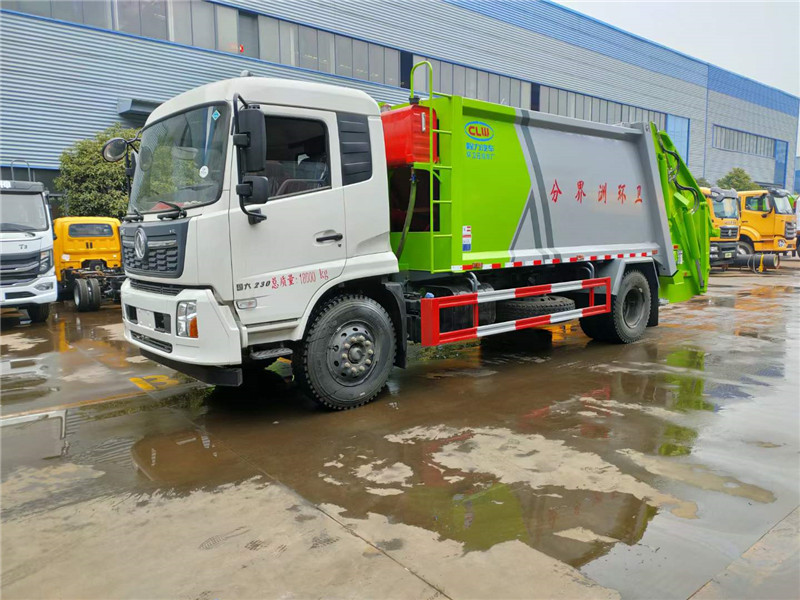 東風(fēng)天錦14立方壓縮垃圾車(chē)